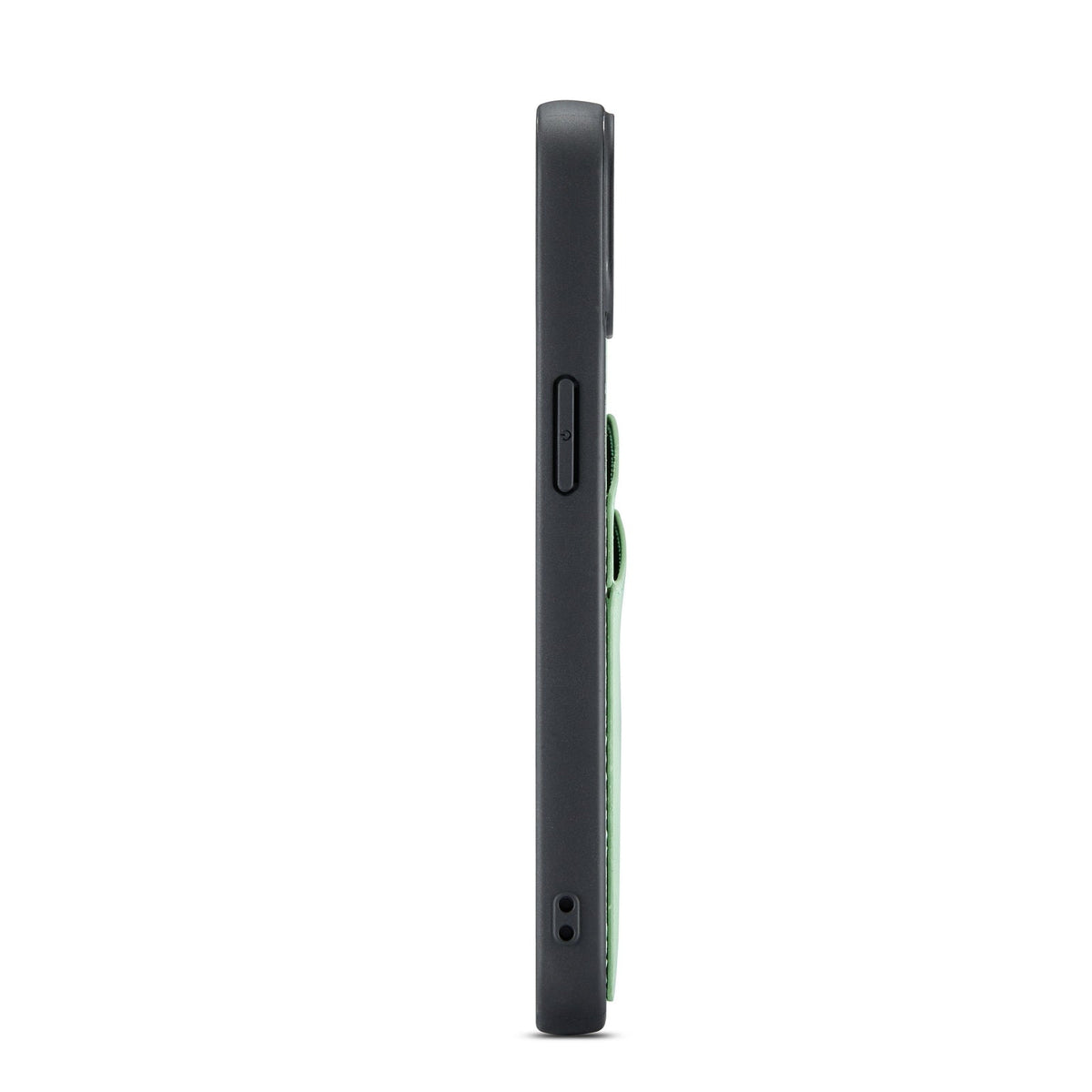 Apple iPhone 14 Plus Hoesje - Pistache Green - Back Cover met Pasjeshouder