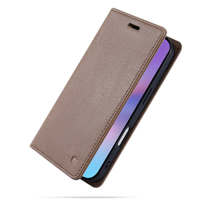 Apple iPhone 18 Pro Hoesje - Mocha Brown - Dunne Leather-look Back Cover