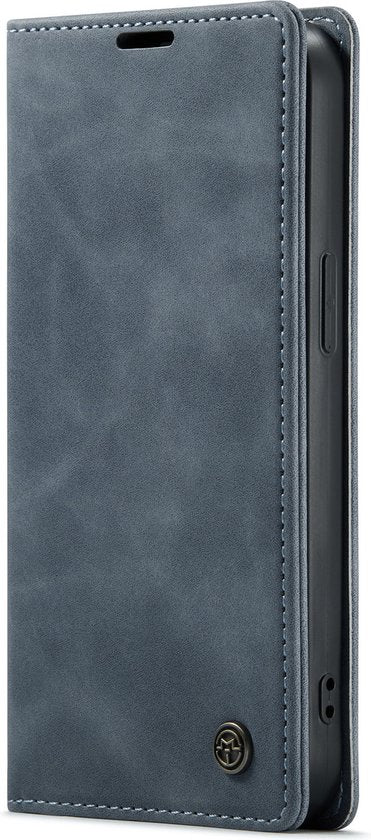 Apple iPhone 13 Pro Hoesje - Shadow Gray - Dunne Bookcase