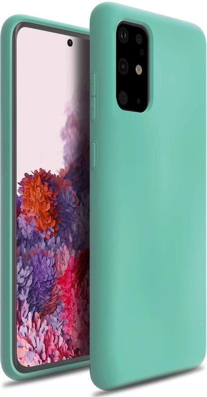 Samsung Galaxy S20 Plus Hoesje - Groen - Siliconen Back Cover