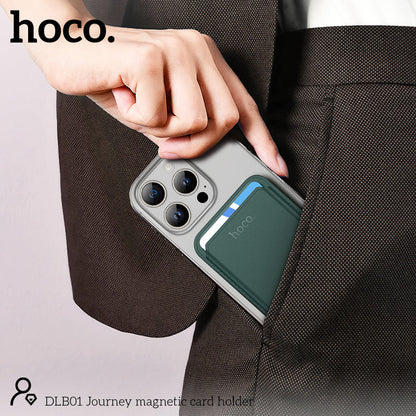Hoco Magnetisch Pasjeshouder - Blauw