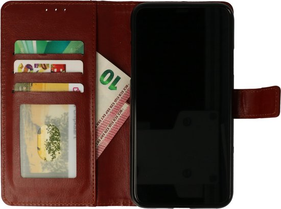 Apple iPhone 11 Pro Max Hoesje - Bruin - Bookcase