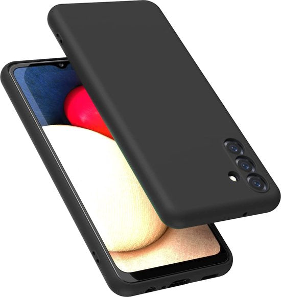 Samsung Galaxy A04s Hoesje - Zwart - Siliconen Back Cover