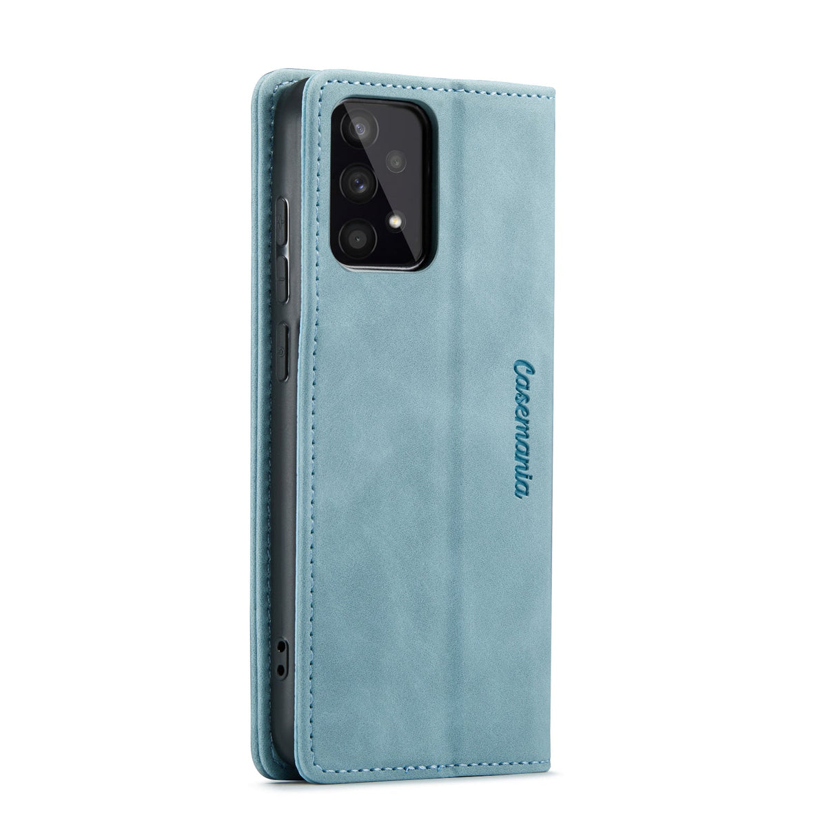 Samsung Galaxy M23 Hoesje - Aqua Blue - Dunne Bookcase