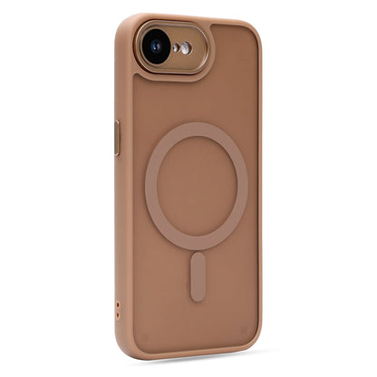 Apple iPhone 17e Hülle - Braun - Mattes Armor-MagSafe-Backcover