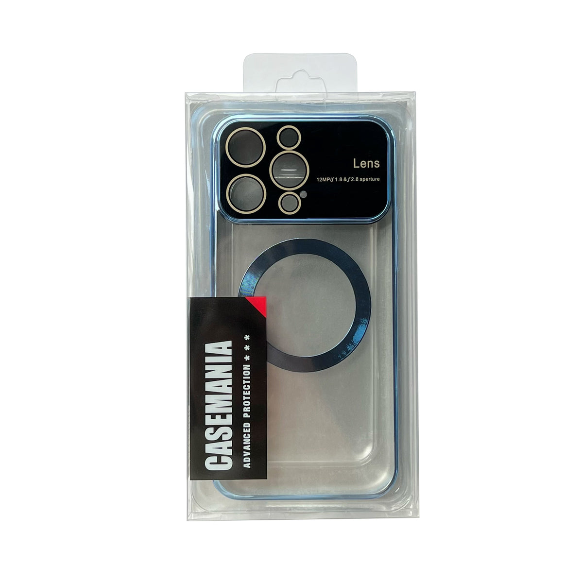 Apple iPhone 15 Plus Hoesje - Blauw - Siliconen MagSafe Back Cover met Camerabescherming