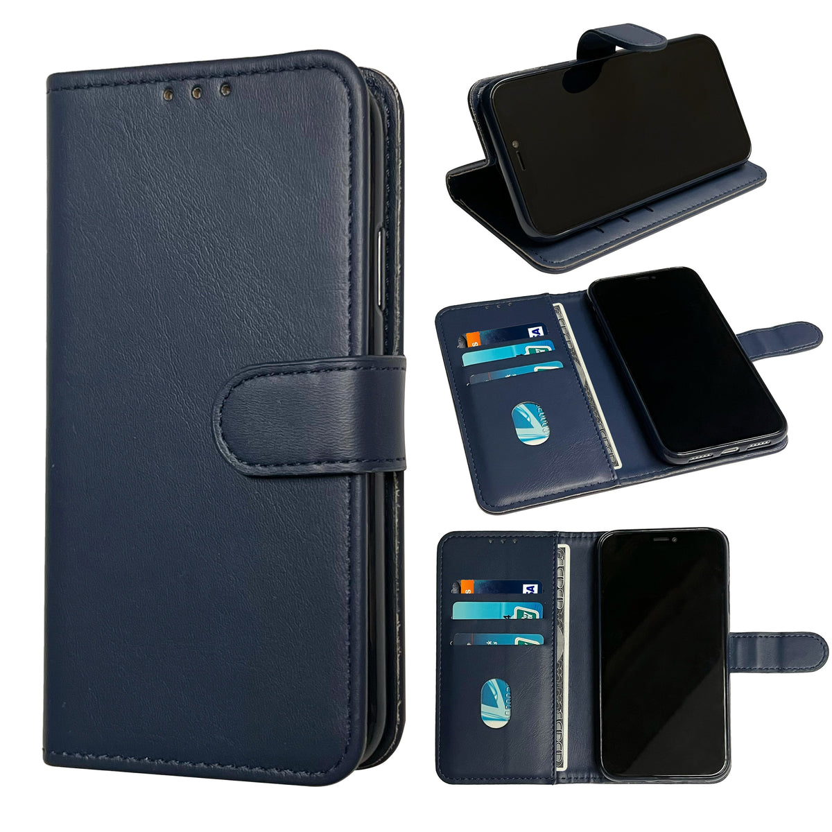 Samsung Galaxy A25 Hoesje - Blauw - Bookcase