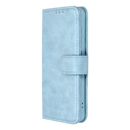 Samsung Galaxy A37 Hoesje - Licht Blauw - Luxe Kunstlederen Portemonnee Bookcase