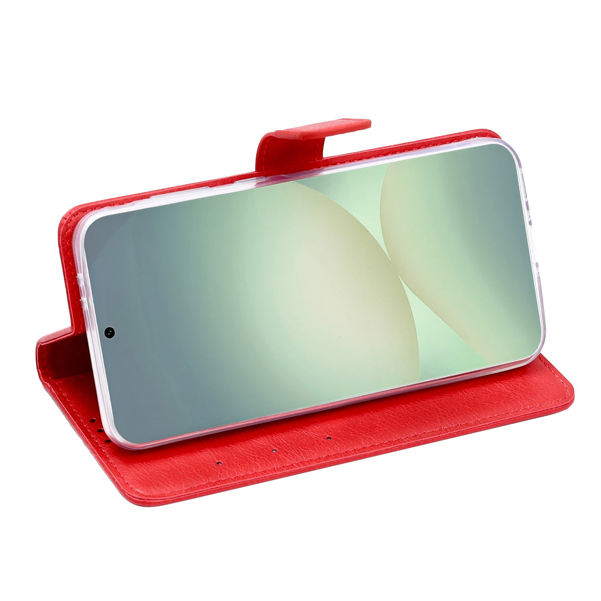 Oppo Reno 15F Hoesje - Rood - Portemonnee Bookcase
