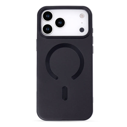 Apple iPhone 18 Pro Max Hoesje - Zwart - Matte Siliconen MagSafe Back Cover