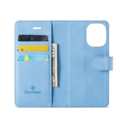 iPhone 16 Hoesje - Sky Blue - 2 in 1 Bookcase