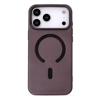 Apple iPhone 17 Pro Case - Mauve - Matte Silicone MagSafe Back Cover