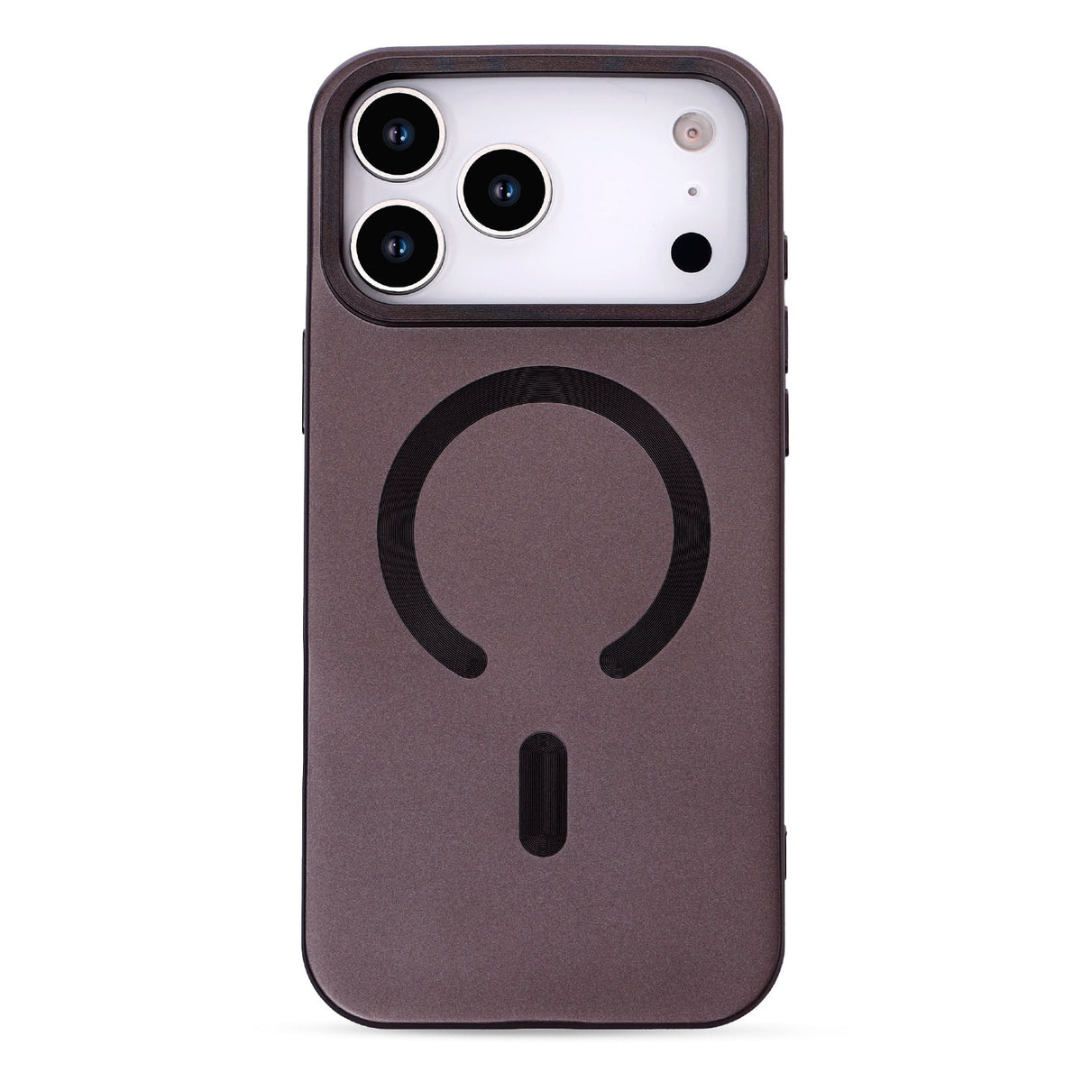 Apple iPhone 18 Pro Max Hoesje - Mauve - Matte Siliconen MagSafe Back Cover