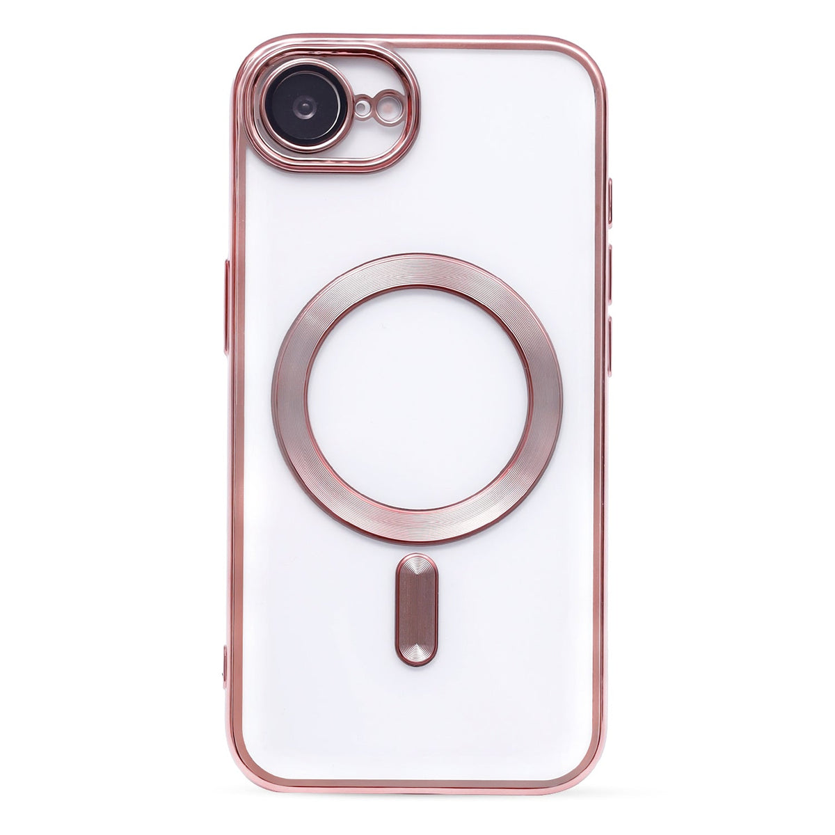 Apple iPhone 16e Hülle - Rosa - Silikon-MagSafe-Backcover