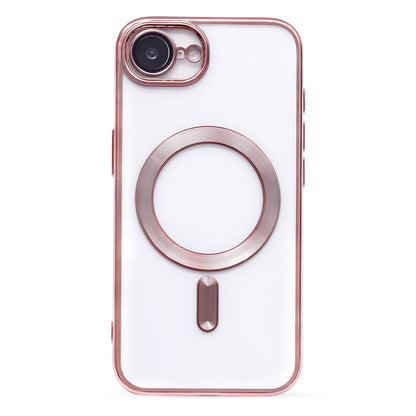 Apple iPhone 16e Hülle - Rosa - Silikon-MagSafe-Backcover