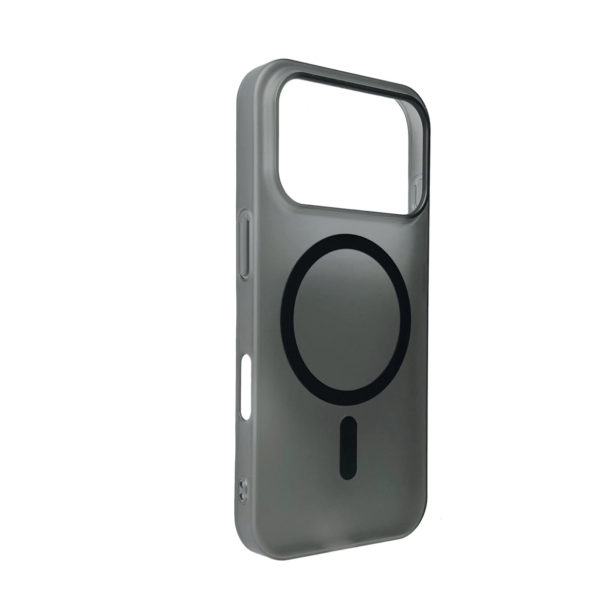 Apple iPhone 18 Pro Hoesje - Zwart - Frosted Matte Hardcase MagSafe Back Cover