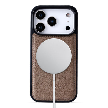 Apple iPhone 18 Pro Hoesje - Mocha Brown - 2 in 1 Lederlook Bookcase