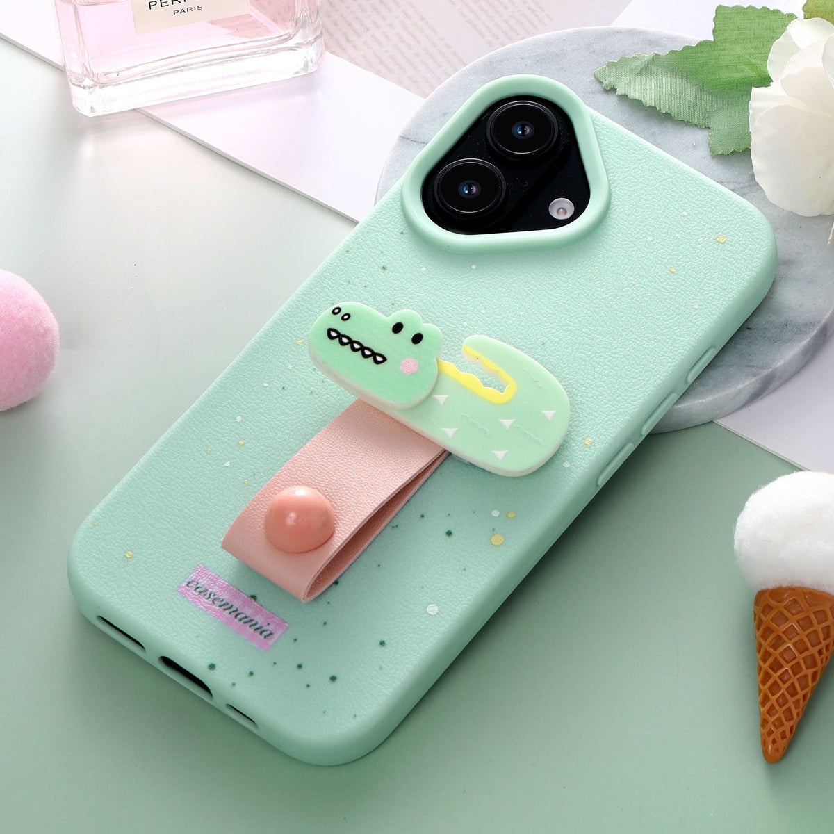 Apple iPhone 16 Hoesje - Groen - Siliconen Back Cover