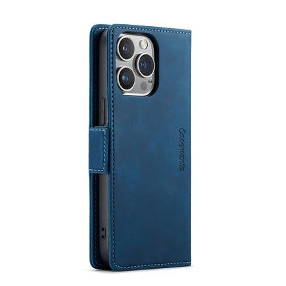 Apple iPhone 15 Pro Max Hülle - Navy Blue - Portemonnaie-MagSafe-Klapphülle mit Kartenfach