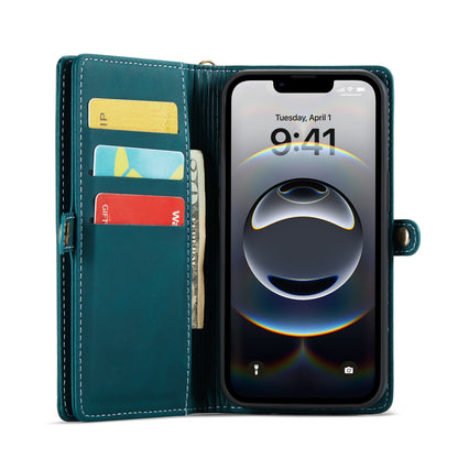 Apple iPhone 17e Hoesje - Emerald Green - 2 in 1 MagSafe Bookcase met 10 Kaart Vakken
