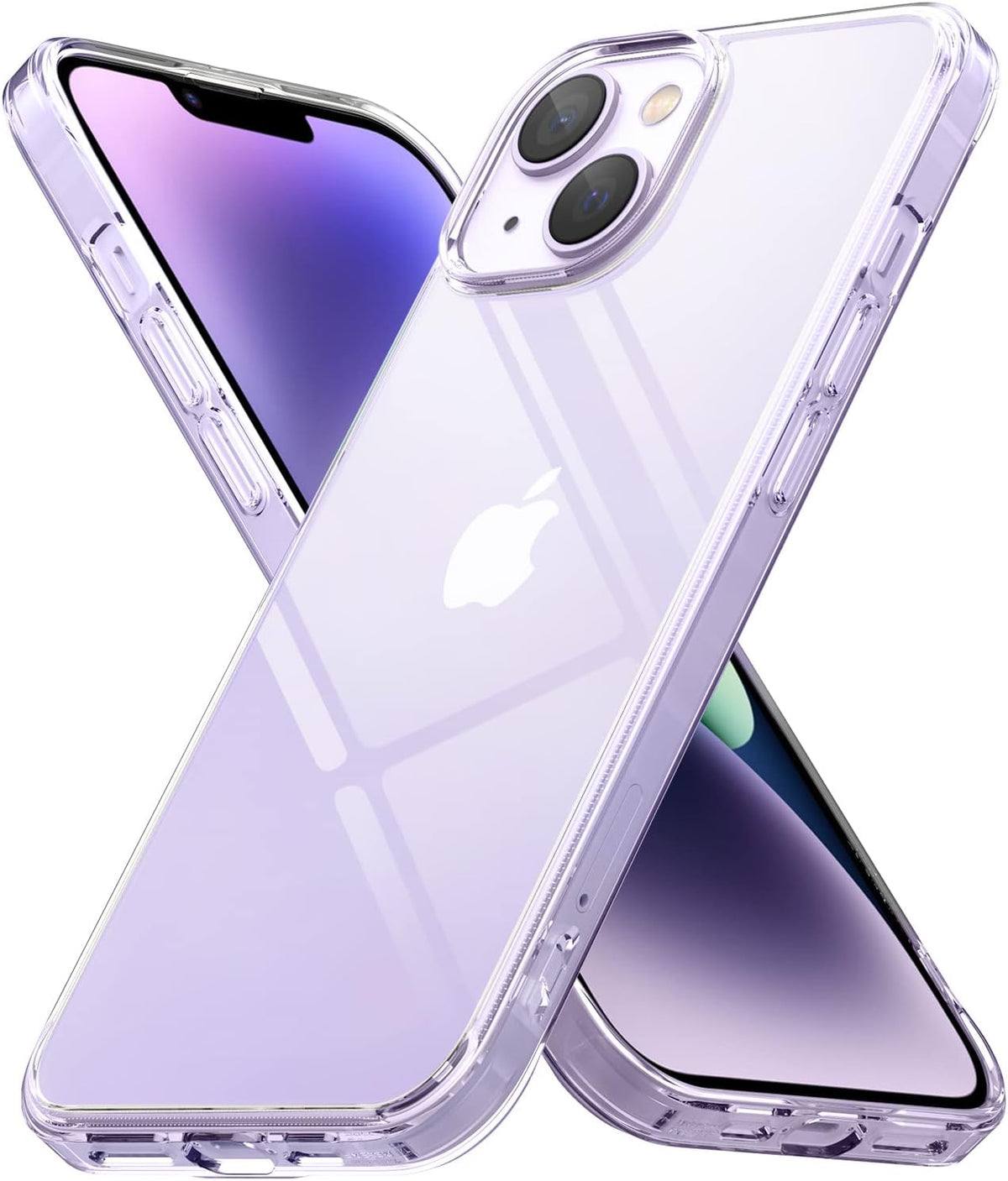 Apple iPhone 15 Hülle - Transparent - Extra Robust Silikon Backcover