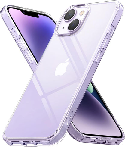 Apple iPhone 15 Hülle - Transparent - Extra Robust Silikon Backcover