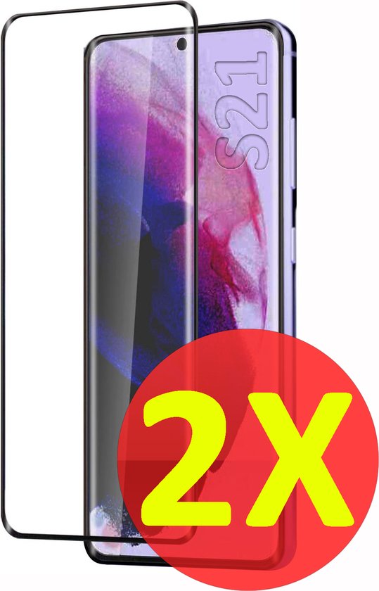 Samsung Galaxy S21 FE Screenprotector - Full Cover - 2 Stuks