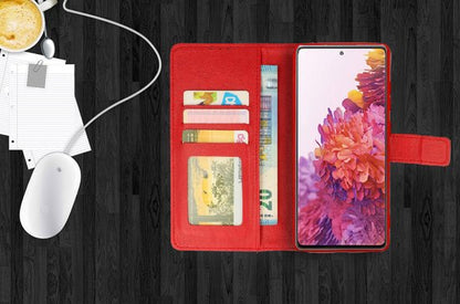 OPPO A57 Hoesje - Rood - Bookcase