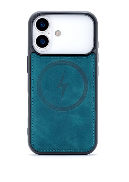 Apple iPhone 17 Pro Hülle - Emerald Green - 2-in-1 MagSafe-Klapphülle mit Kartenfach