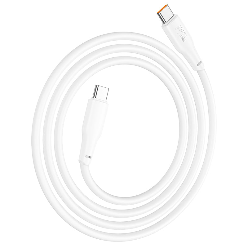 Hoco X93 Oplaad & Data Type C naar Type C Kabel - Geschikt voor USB-C Smartphones, Tablets, PC & Laptop