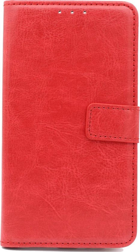Samsung Galaxy Note 10 Hoesje - Rood - Bookcase
