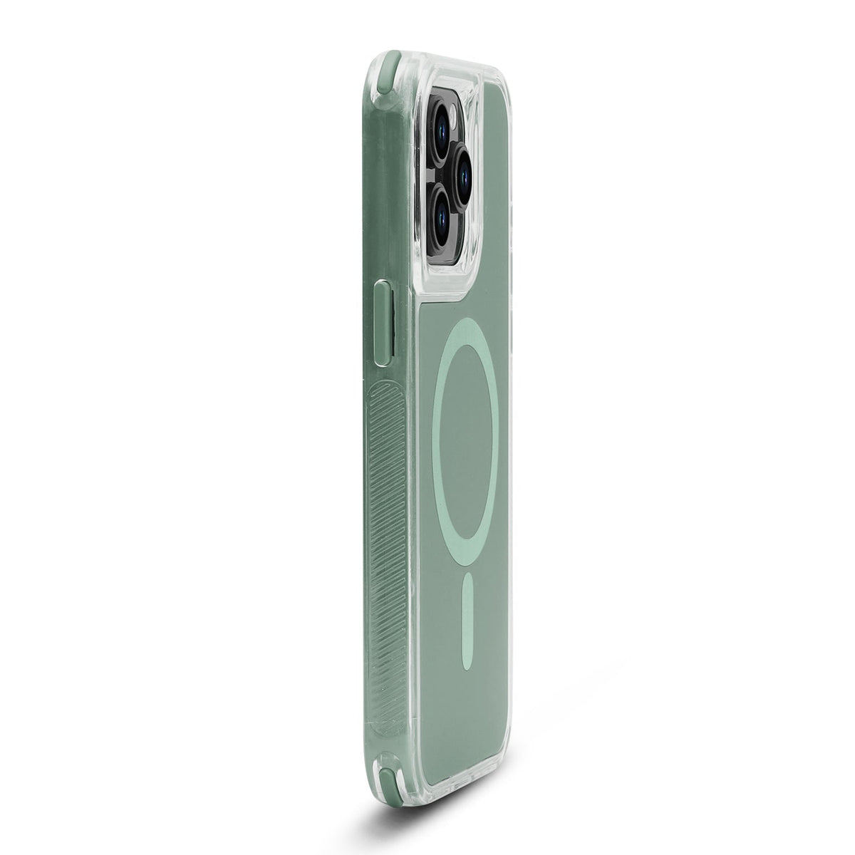 Apple iPhone 16 Pro Max Hoesje - Groen - Liquid Armor MagSafe Back Cover