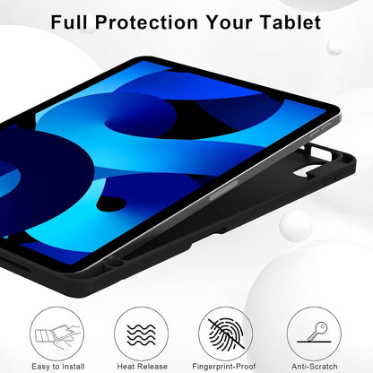 iPad Air 10.9 inch Tablethoes - Zwart - Smart Cover met Pennenhouder