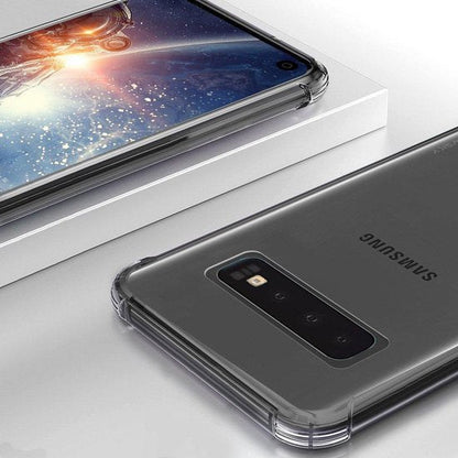Samsung Galaxy S10 Case - Clear - Shockproof Hybrid Back Cover