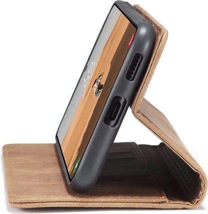 Samsung Galaxy S22 Plus Hoesje - Sienna Brown - Dunne Bookcase