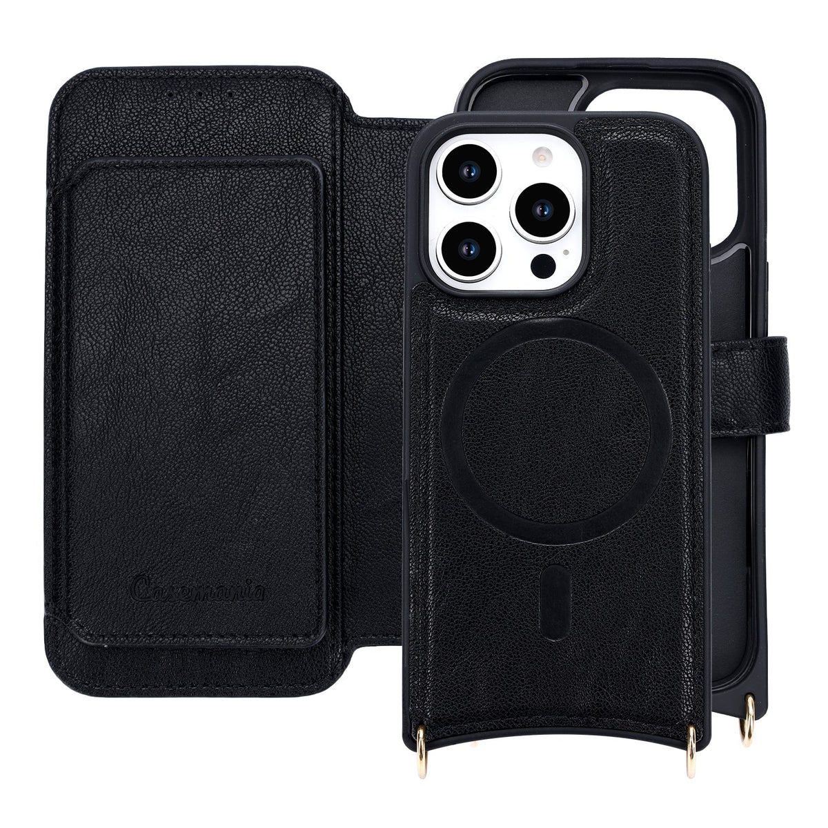 Apple iPhone 16 Pro Case - Black - CM Amsterdam Back Cover