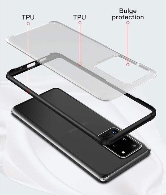 Samsung Galaxy S20 Ultra Case - Black - Extra Sturdy Silicone Back Cover