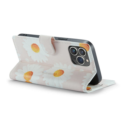 Apple iPhone 14 Pro Hoesje - Daisy - Print Bookcase
