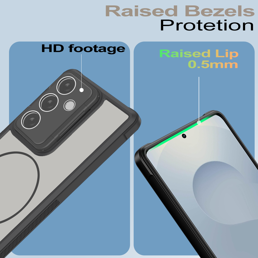 Samsung Galaxy S26 Plus Hoesje - Oranje - Matte Armor MagSafe Back Cover met Kickstand