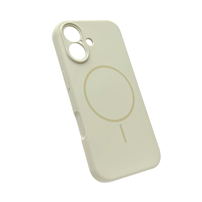 Apple iPhone 17 Hoesje - Ivory wit - Liquid Siliconen MagSafe Back Cover