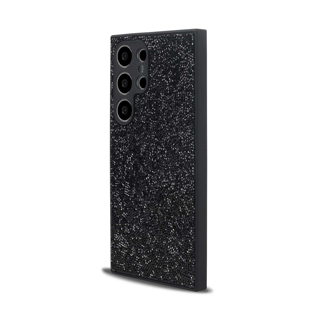 Samsung Galaxy S23 Ultra Case - Black - Diamond Glitter Back Cover