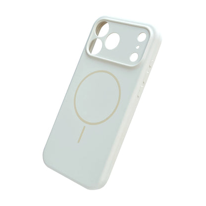 Apple iPhone 17 Pro Max Case - Ivory White - Liquid Silicone MagSafe Back Cover