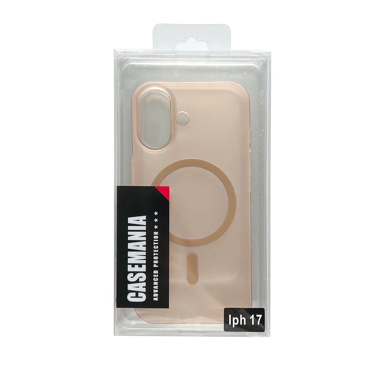 Apple iPhone 17 Case - Brown - Frosted Matte Hard Case MagSafe Back Cover