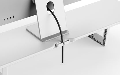 Casemania Monitorstandaard met Telefoonhouder - Donker Bruin - Beeldscherm Verhoger voor 2 Monitoren - Tweelaags Monitor Standaard met Opbergplank - Extra Brede Bureauverhoger - Beeldschermstandaard - Bureau Organizer voor Thuiswerkplek en Kantoor