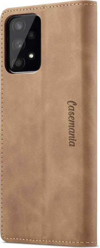 Samsung Galaxy A33 5G Hoesje - Sienna Brown - Dunne Bookcase