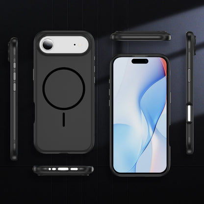 Coque Apple iPhone 18 Pro - Noir - Étui arrière en silicone souple Magsafe