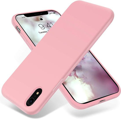 Apple iPhone XR Hoesje - Roze - Siliconen Back Cover