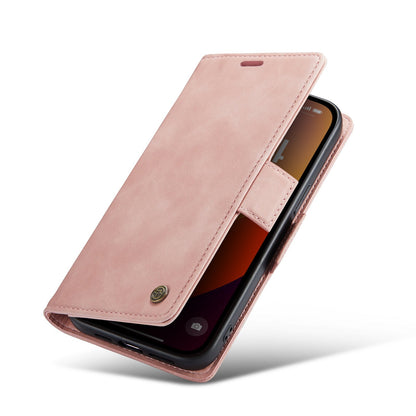 Apple iPhone 15 Pro Hülle - Pale Pink - Portemonnaie-MagSafe-Klapphülle mit Kartenfach