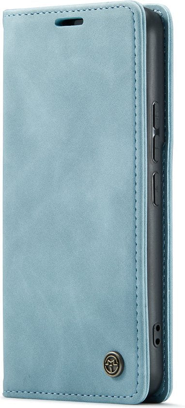 Samsung Galaxy S22 Plus Hoesje - Aqua Blue - Dunne Bookcase