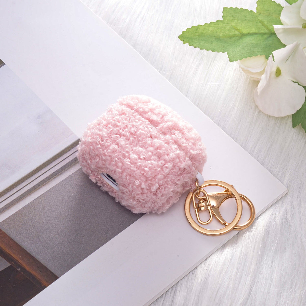 Apple AirPods 4 Case - Teddy Furr - Pink